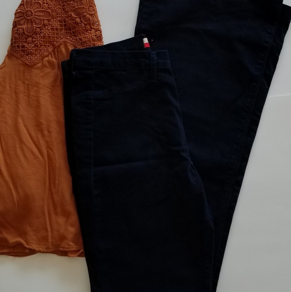 Modcloth, High Waist, Bell Bottom Jeans